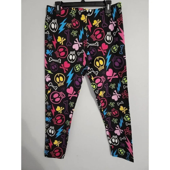 Skull ankle legging. Brand new. Super cute. XXL - Picture 1 of 4